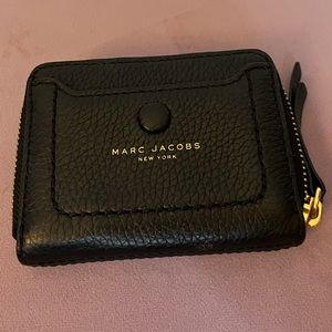 Marc Jacobs Black Leather Wallet